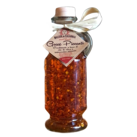 Przejdź do produktu Oliwa z chilli Gocce Piccanti 250ml - Gocce