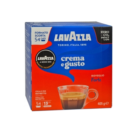 Przejdź do produktu Kapsułki kawy Crema&Gusto Forte Espresso 54szt - Lavazza
