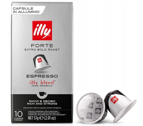 Przejdź do produktu Kapsułki kawy Nespresso Forte 10szt - Illy