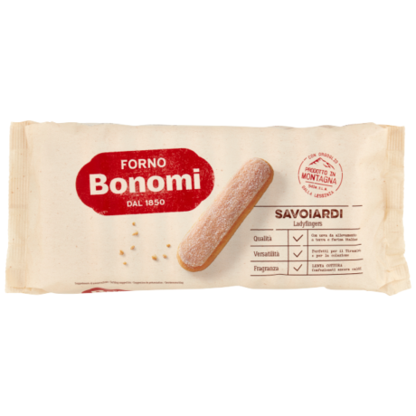 Przejdź do produktu Biszkopty do tiramisu Savoiardi 200g - Bonomi