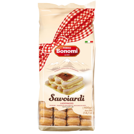 Przejdź do produktu Biszkopty do tiramisu Savoiardi 400g - Bonomi