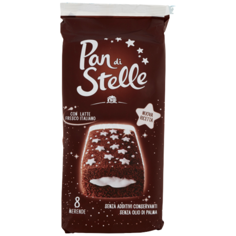 Przejdź do produktu Biszkopty Merendine 8szt 280g - Pan di Stelle