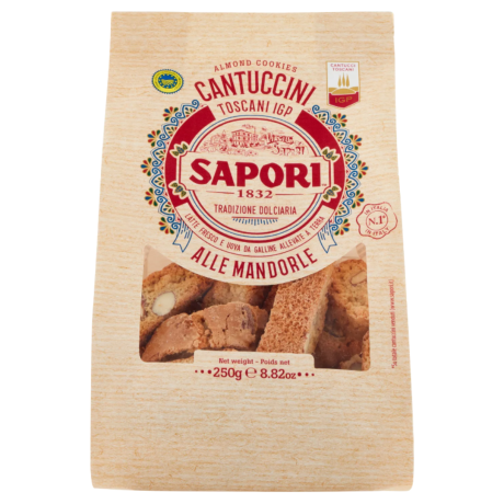 Przejdź do produktu Cantuccini Mandorla 250g - Sapori