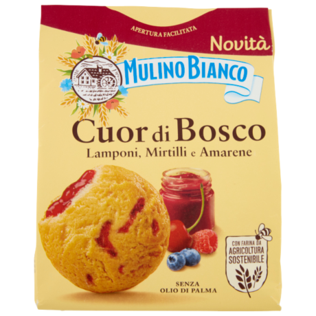 Przejdź do produktu Ciastka Cuor di Bosco 300g - Mulino Bianco