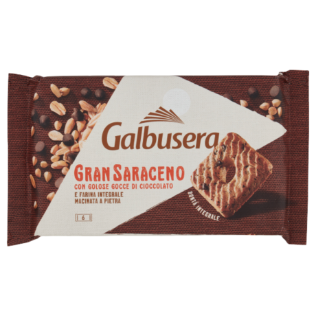 Przejdź do produktu Ciastka Gran Saraceno Frollini Integrali 260g - Galbusera