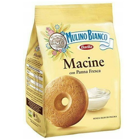 Przejdź do produktu Ciastka kruche Macine con Panna Fresca 800g - Mulino Bianco