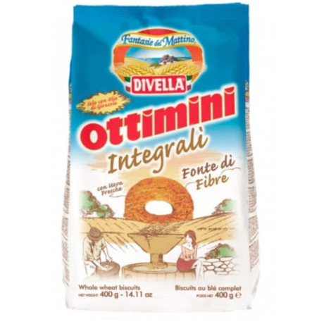 Przejdź do produktu Ciastka Ottimini Integrali 400g - Divella