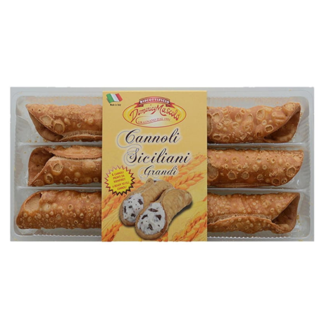 Przejdź do produktu Ciastka rurki Cannoli Siciliani 160g - Domenico Mascolo