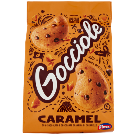 Przejdź do produktu Ciastka z karmelem Gocciole  300g - Pavesi