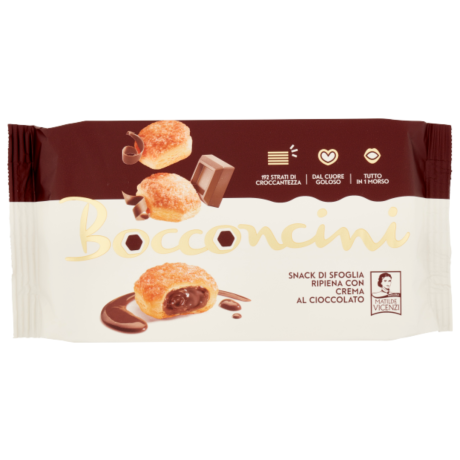 Przejdź do produktu Ciastka z kremem czekoladowym Bocconcini 100g - Matilde Vicenzi