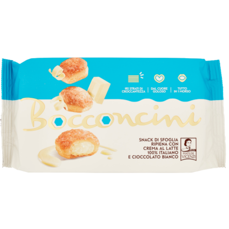 Przejdź do produktu Ciastka z białym kremem z białą czekoladą 100g - Matilde Vicenzi