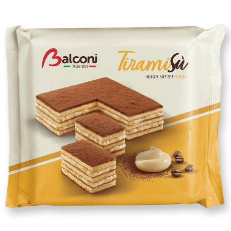 Przejdź do produktu Ciasto o smaku tiramisu 400g - Balconi