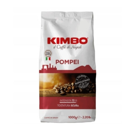 Przejdź do produktu Kawa ziarnista Pompei 1kg - Kimbo