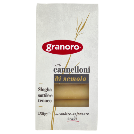 Przejdź do produktu Makaron Cannelloni Semola n.76 250g - Granoro