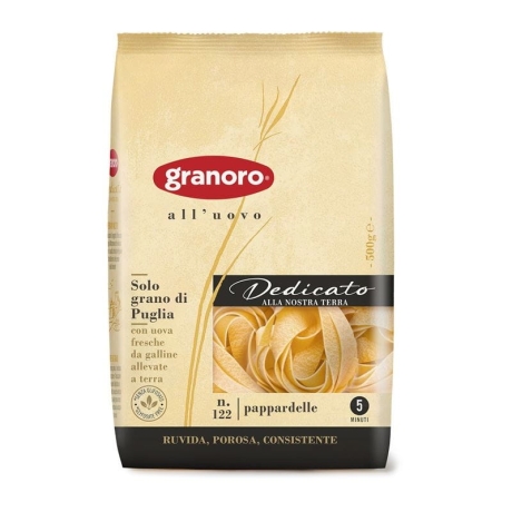 Przejdź do produktu Makaron Dedicato Pappardelle Uovo N.122 500g - Granoro