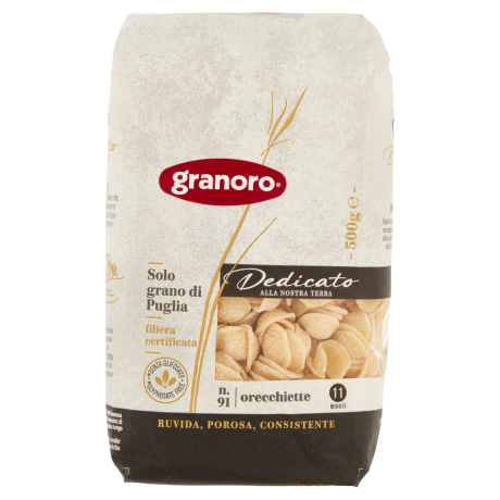 Przejdź do produktu Makaron Dedicato Orechiette N.91 500g - Granoro