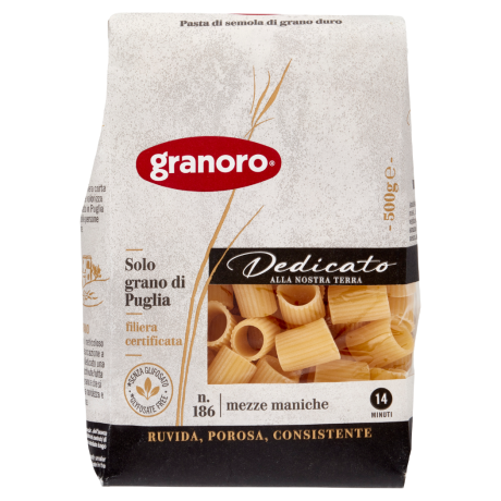 Przejdź do produktu Makaron Dedicato Maniche N.186 500g - Granoro