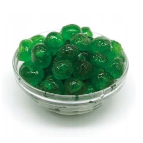 Przejdź do produktu Kandyzowane zielone wiśnie Ciliegie Verdi 80g - GI.AN