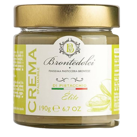 Przejdź do produktu Krem pistacjowy Crema di Pistacchio Elite 190g - Brontedolci