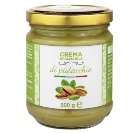 Przejdź do produktu Krem pistacjowy Crema Spalmabile di Pistacchio 500g - Brontedolci