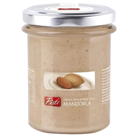 Przejdź do produktu Krem z migdałów alla Mandorla Vaso Premium 200g - Pisti