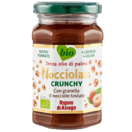 Przejdź do produktu Krem z orzechów laskowych Nocciolata BIO 250g - Rigoni