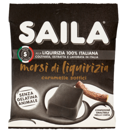 Przejdź do produktu Lukrecja Morsi di Liquirizia 100g - Saila
