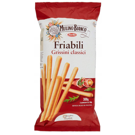 Przejdź do produktu Paluszki Friabilli Grissini Classici 300g - Mulino Bianco