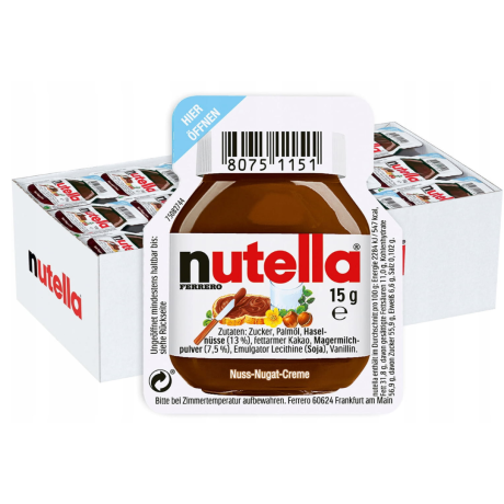 Przejdź do produktu Nutella mini porcja 15g - Ferrero