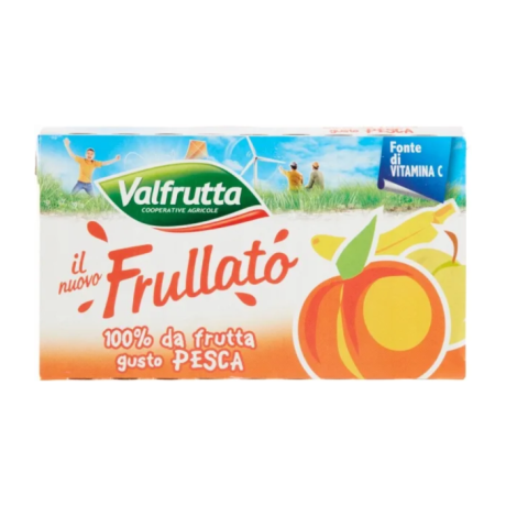 Przejdź do produktu Sok Frullato Pesca 3x125ml - Valfrutta
