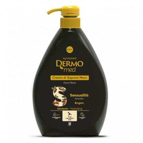 Przejdź do produktu Mydło w płynie Crema di Sapone Mani Argan 1l - Dermo Med