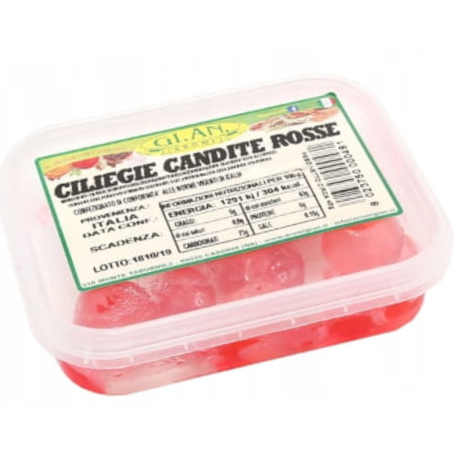 Przejdź do produktu Wiśnie kandyzowane Ciliegie Candite Rosse 60g - GI.AN.