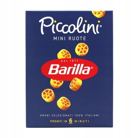 Przejdź do produktu Makaron Piccolini Mini ruote 500g - Barilla