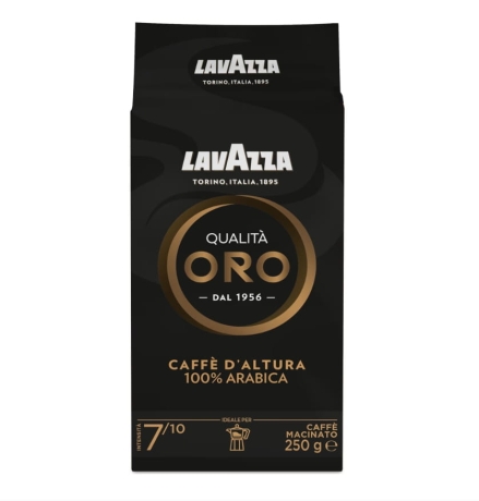 Przejdź do produktu Kawa mielona Qualita Oro Altura 250g 100% Arabica - Lavazza