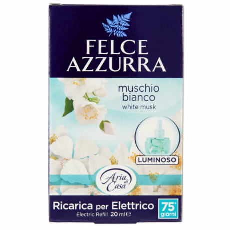 Przejdź do produktu Odświeżacz powietrza wkład Spina Casa Ricarica Muschio Bianco 20ml - Felce Azzurra