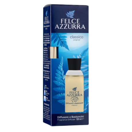 Przejdź do produktu Patyczki zapachowe Bastoncini Deodoranti Classico 120ml - Felce Azzurra