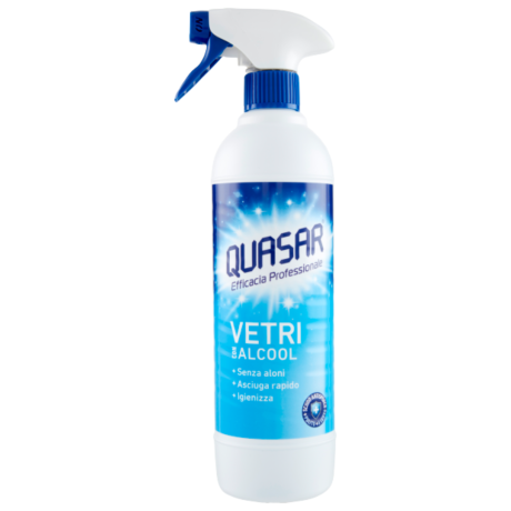 Przejdź do produktu Płyn do mycia szyb i luster Vetri con Alcool 580ml - Quasar