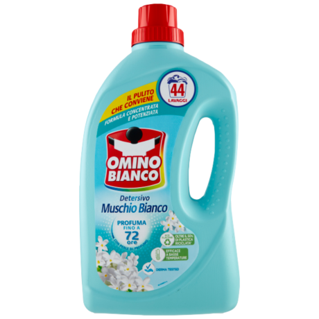 Przejdź do produktu Płyn do prania Detersivo Muschio Bianco 1,76l - Omino Bianco