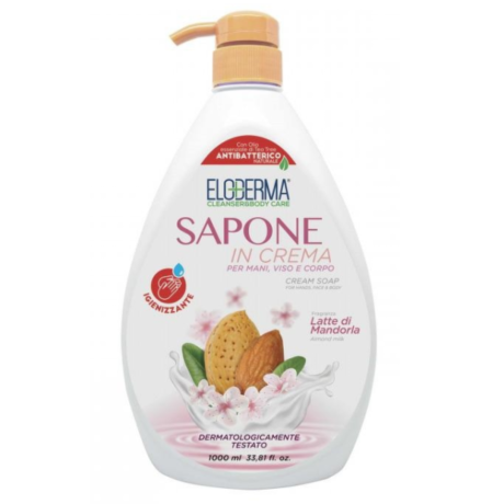 Przejdź do produktu Mydło w płynie do rąk Sapone in Crema Mani 1l - Eloderma