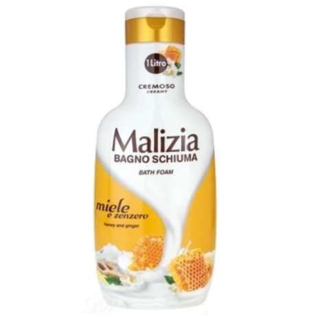 Przejdź do produktu Płyn do kąpieli Bagno Miele/Zenzero 1l - Malizia
