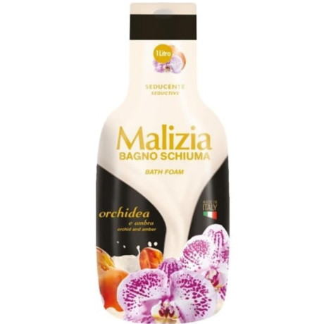 Przejdź do produktu Płyn do kąpieli Bagno Schiuma Bath Foam Orchidea e Ambra 1l - Malizia