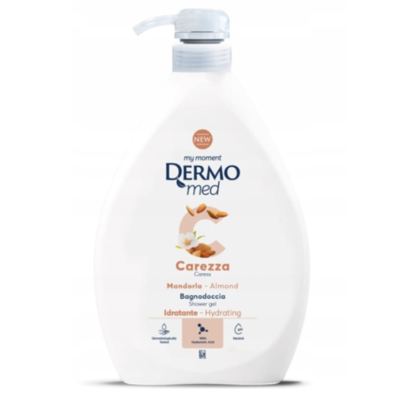 Przejdź do produktu Żel pod prysznic Carezza 1l - Dermomed