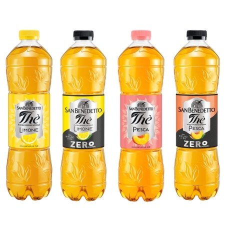 Przejdź do produktu Ice Tea San Benedetto - różne smaki 4 x 1,5l