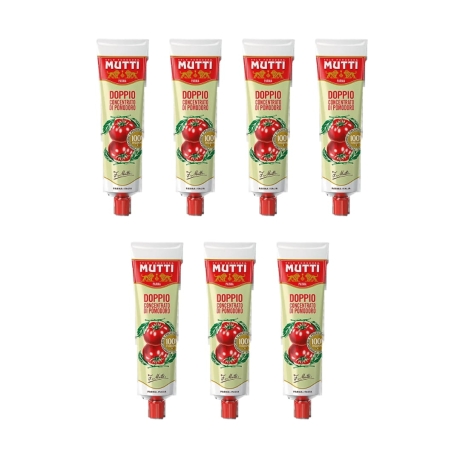 Przejdź do produktu koncentrat pomidorowy Doppio Concentrato di Pomodoro 7 x 130gr - Mutti