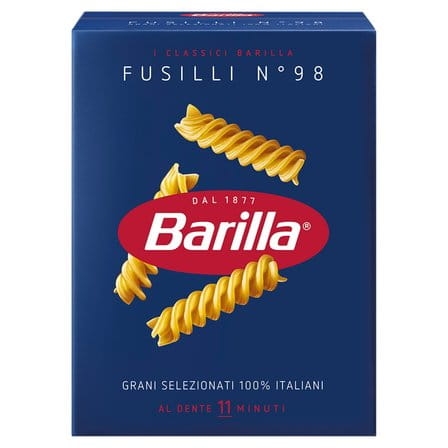 Przejdź do produktu Makaron Fusili n98 500g - Barilla