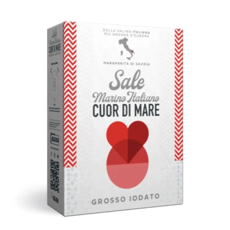 Przejdź do produktu Sól gróboziarnista Sale grosso 1kg - Cuor di Mare