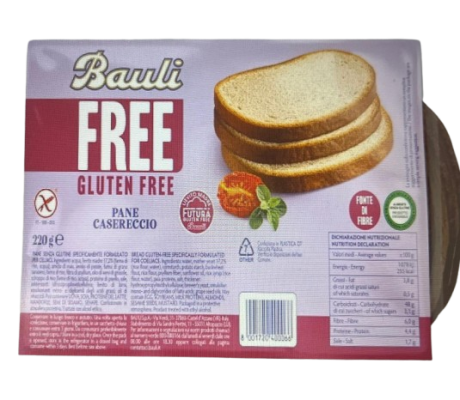 Przejdź do produktu Chleb bezglutenowy 220g - Bauli