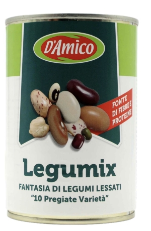 Przejdź do produktu Gotowane fasolki w puszce włoskie miks kolorów  250g - D'Amico