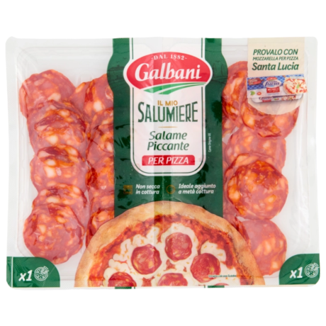 Przejdź do produktu Salami na pizzę Salame Piccante 2x40g - Galbani
