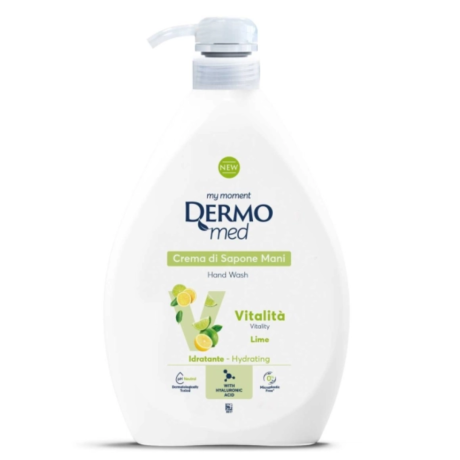 Przejdź do produktu Mydło w płynie z dozownikiem Vitalita Limone 1l - Dermomed